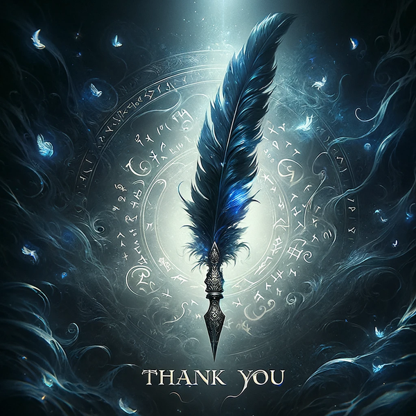 Thank you for becoming a member of the Obsidian Quill!